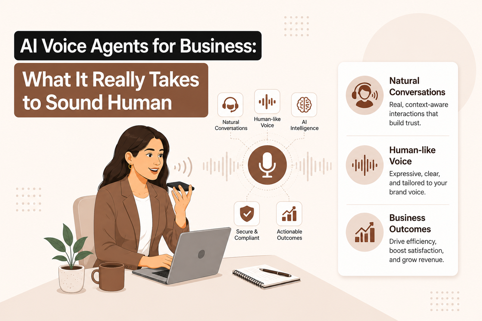 AI Voice Agents for Business: What It Really Takes to Sound Human - Shanti Infosoft 2026