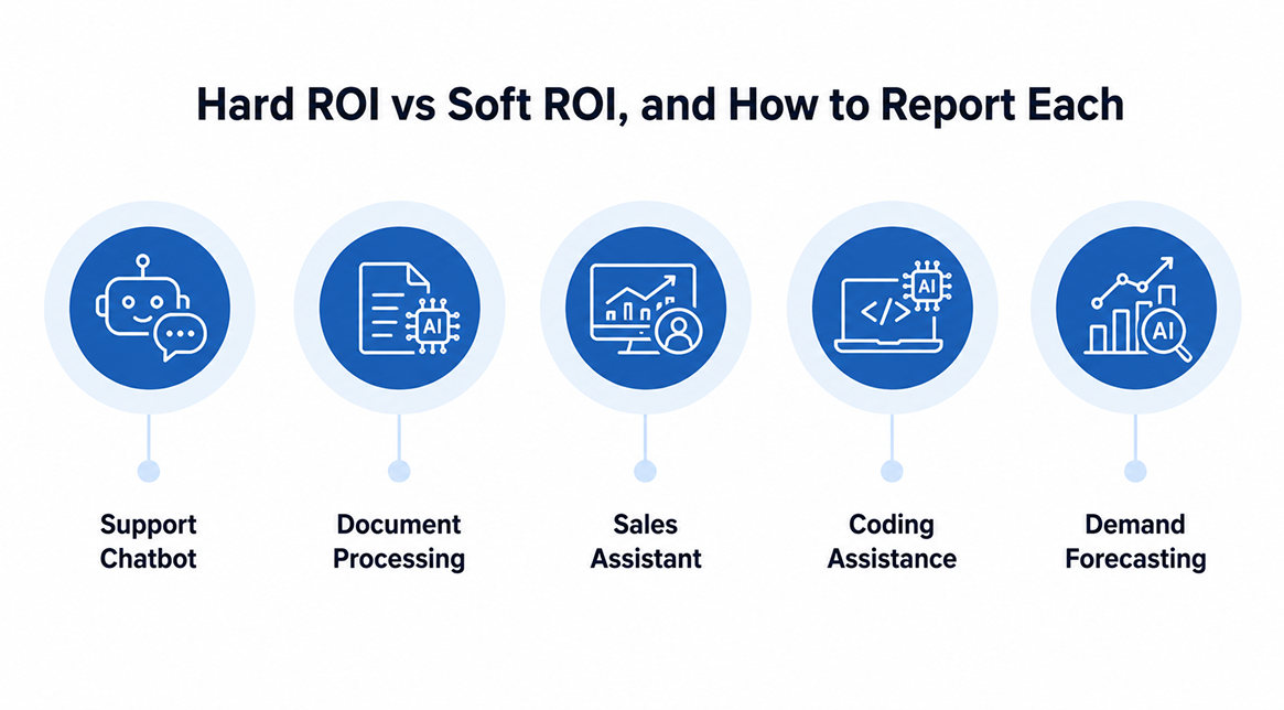 Hard ROI vs soft ROI, and how to report each