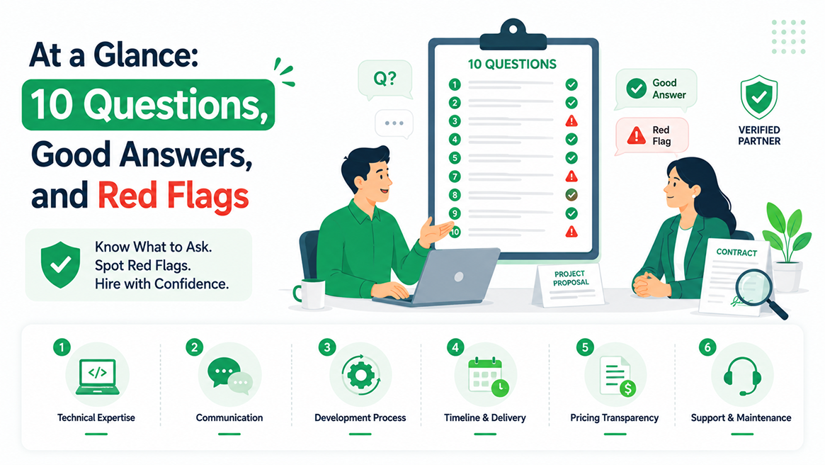 At a Glance: 10 Questions, Good Answers, and Red Flags