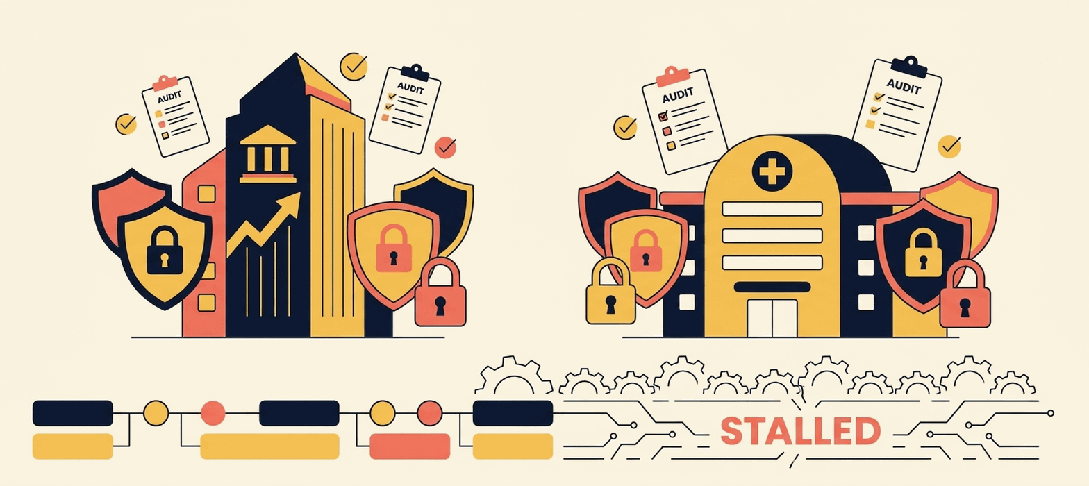 Why AI Projects Die Faster in Fintech and HealthTech — It's Compliance, Not Capability — Shanti Infosoft 2026